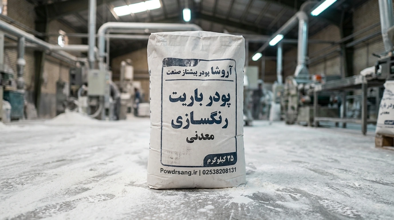 پودر باریت رنگسازی